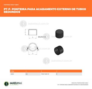 PONTEIRA EXTERNA REDONDA 02864 