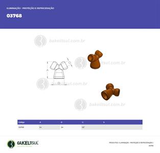BICOS E CONECTORES PARA FLEXÍVEL PLÁSTICO MODELO J3 03768 