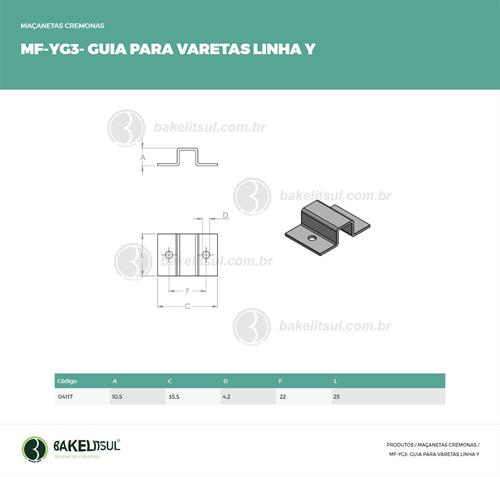 GUIA PARA VARETA LINHA Y 04117 