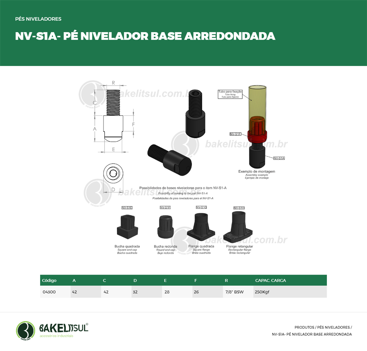 Clique aqui para visualizar a imagem técnica NV-NIVELADOR-PP-S1a-EX- 32-7/8-44-RMT-BASE RETA PONTA ESFER Clique aqui para visualizar a imagem técnica NV-NIVELADOR-PP-S1a-EX- 32-7/8-44-RMT-BASE RETA PONTA ESFER