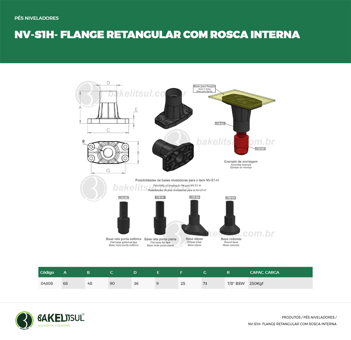 Clique aqui para visualizar a imagem técnica NV-NIVELADOR-PA-S1-IN- 48X90-7/8-00-RMT- FLANGE RETANGULAR Clique aqui para visualizar a imagem técnica NV-NIVELADOR-PA-S1-IN- 48X90-7/8-00-RMT- FLANGE RETANGULAR