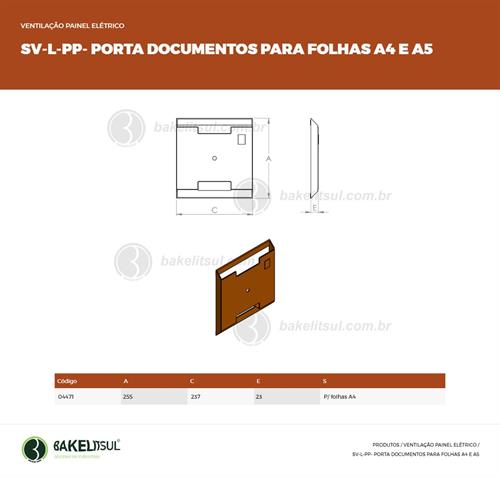 PORTA DOCUMENTOS TAMANHO A4 04471 