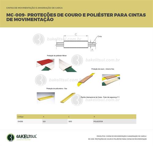 PROTEÇÃO DE POLIÉSTER PARA CINTA DE POLIÉSTER 04556 