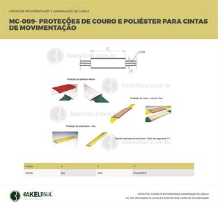 PROTEÇÃO DE POLIÉSTER PARA CINTA DE POLIÉSTER 04556 