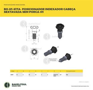 POSICIONADOR INDEXADOR H1 SEXTAVADO SEM PORCA 06691 
