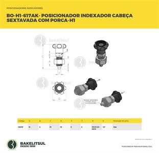 POSICIONADOR INDEXADOR H1 SEXTAVADO COM PORCA 06699 