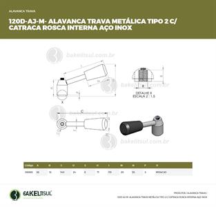 AJ-AJUSTADORES - M-T2-INOX 06888 
