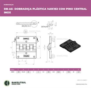 DOBRADIÇA PLÁSTICA 140X135 08895 