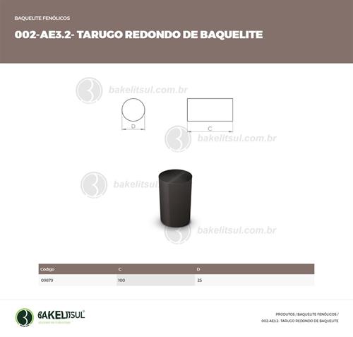 BAQUELITE PRENSADO TARUGO MP-TB 09879 