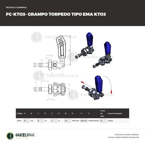 GRAMPO TORPEDO FC-KTO3 10964 