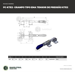 GRAMPO TENSOR DE PRESSÃO TIPO EMA FC-KTE2 11328 