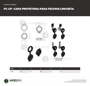 CAPA PROTETORA PARA FECHO LINGUETA 11788 