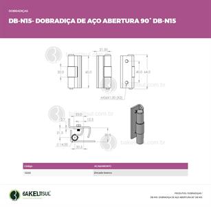 DB-DOBRADICAS - N15 12232 