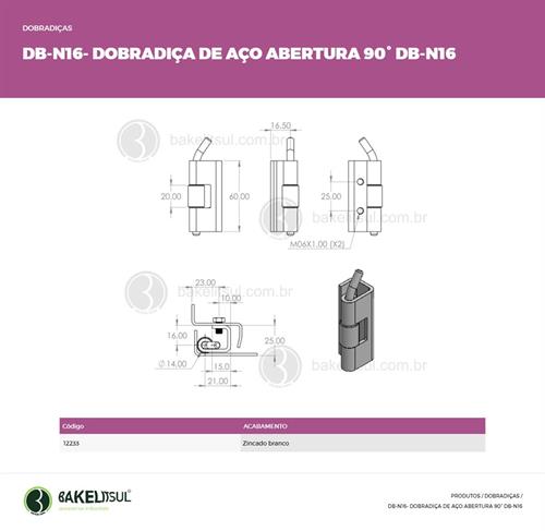 DB-DOBRADICAS - N16 12233 