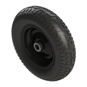 RODA BORRACHA 16” COM C MARA ARO METÁLICO R106.07 01131 