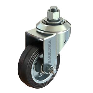 RODÍZIO GIRATÓRIO ROSCA LINHA LEVE 80 A 100KGF BR-GRLL 12659 