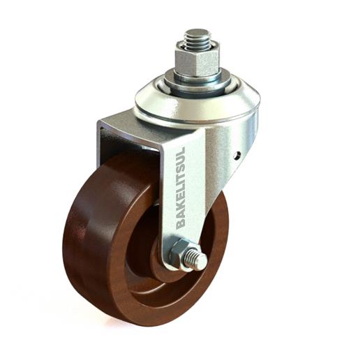 RODÍZIO GIRATÓRIO ROSCA LINHA LEVE 100 A 200KGF CE-GRLL RD-CE-GRLL