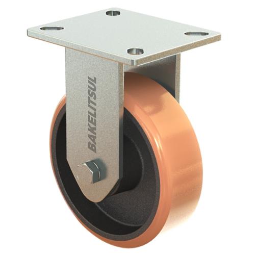 RODÍZIO FIXO PLACA LINHA MÉDIA 270 A 590KGF FFPU-FPLM 12742 