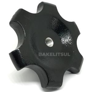 MANÍPULO DE ALUMÍNIO 105MM ROSCA INTERNA PASSANTE 07080 