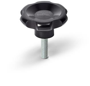 MANÍPULO DE BAQUELITE Ø70 ROSCA EXTERNA 00624 