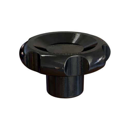 MANÍPULO DE ALUMÍNIO 62MM ROSCA INTERNA MA-A1-62