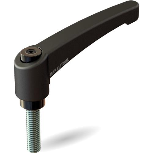 AJUSTADOR ALAVANCA TRAVA 120MM PLÁSTICA ROSCA EXTERNA 1/2" 09221 