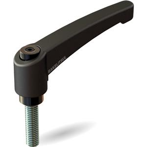 AJUSTADOR ALAVANCA TRAVA 120MM PLÁSTICA ROSCA EXTERNA 1/2" 09221 