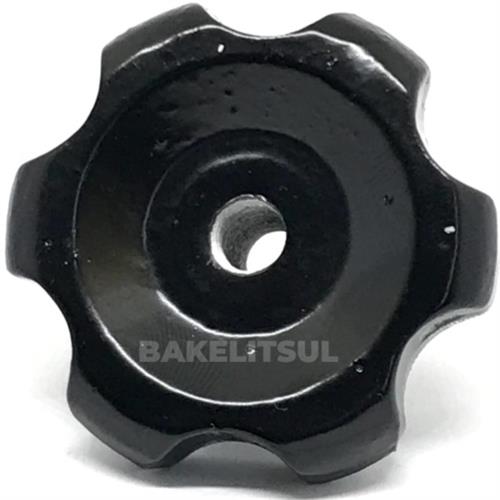 MANÍPULO DE ALUMÍNIO 70MM ROSCA INTERNA PASSANTE MA-A4-70