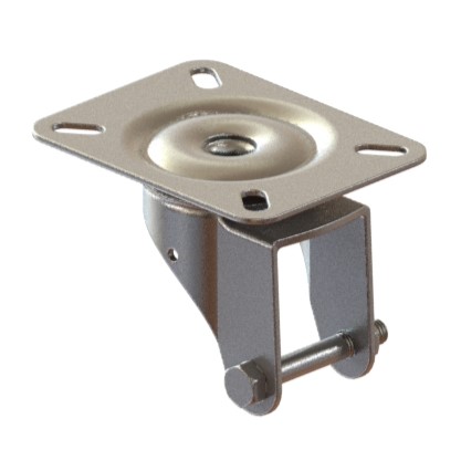 SUPORTE GIRATÓRIO INOX PLACA LINHA LEVE  05030 