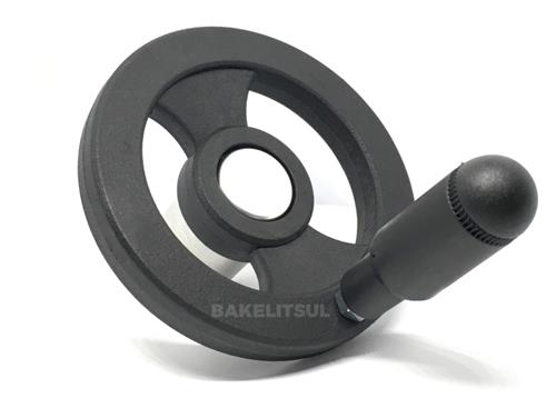 VOLANTE DOIS RAIOS COM CABO MIOLO AÇO VO-B1 VO-B1