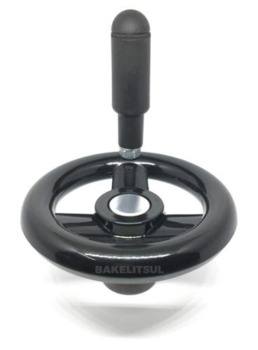 VOLANTE DE BAQUELITE COM CABO GIRATÓRIO VO-E1