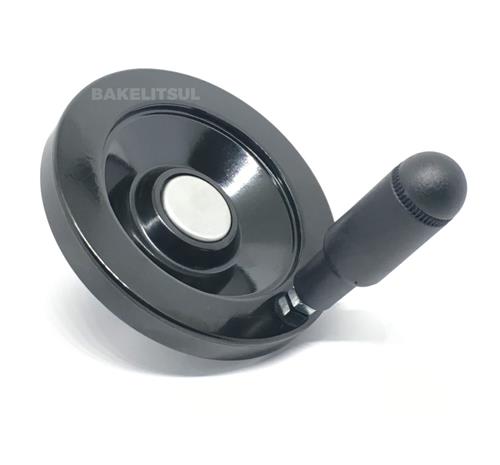 VOLANTE DE BAQUELITE FECHADO COM CABO GIRATÓRIO VO-I1