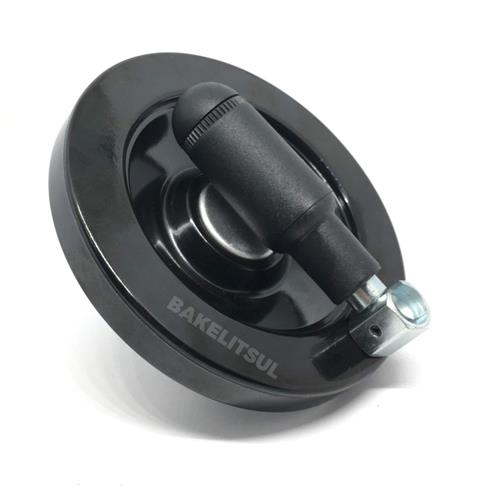 VOLANTE DE BAQUELITE FECHADO COM CABO RETRÁTIL VO-J3