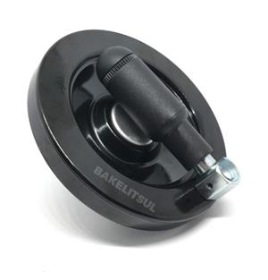 VOLANTE DE BAQUELITE FECHADO COM CABO RETRÁTIL 12821 