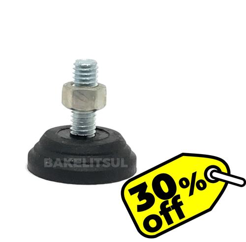 PÉ NIVELADOR ROSCA EXTERNA BASE 40 RÍGIDA - 30%OFF 04741 F3 1060 