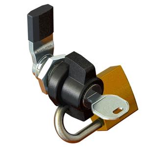 FECHO LINGUETA METÁLICO MANOPLA TRAVA P/ CADEADO E CHAVE FC-J91 08912