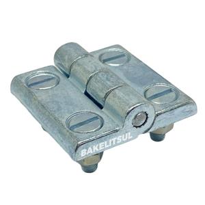 DOBRADIÇA METÁLICA DB-D ZINCADA BRANCO 10275 