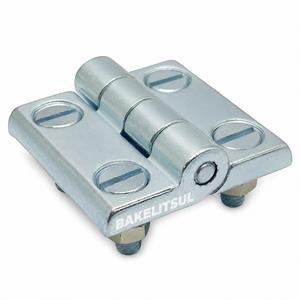 DOBRADIÇA METÁLICA DB-D ZINCADA BRANCO 10275 