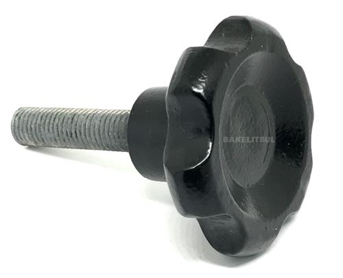 MANÍPULO DE ALUMÍNIO 70MM ROSCA EXTERNA 06012 F3 03364 