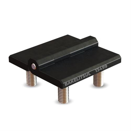 DOBRADIÇA METÁLICA 60X60 PINO INOX PARAFUSOS FIXOS DB-BEH60