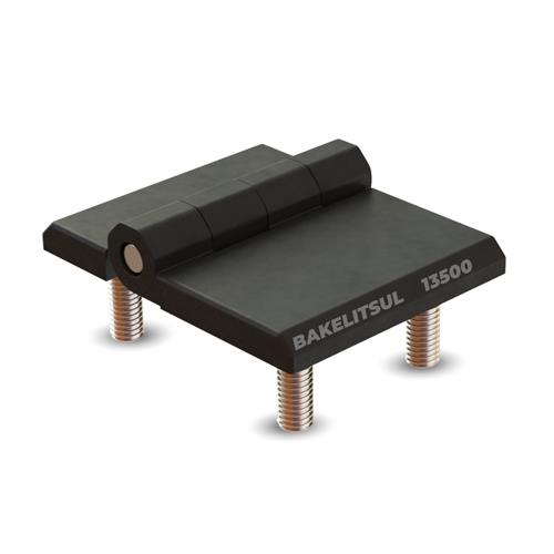 DOBRADIÇA METÁLICA 50X63 PINO INOX PARAFUSOS FIXOS DB-CEH5063