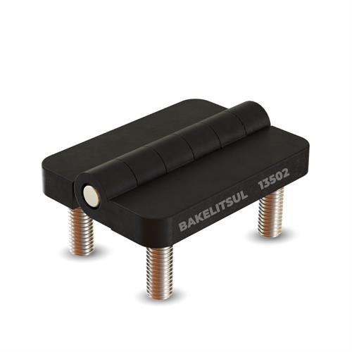 DOBRADIÇA METÁLICA 54X40 PINO INOX PARAFUSOS FIXOS DB-CEH5440