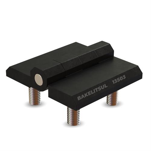 DOBRADIÇA METÁLICA 60X64 PINO INOX PARAFUSOS FIXOS DB-CEH6064