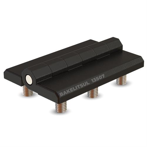 DOBRADIÇA METÁLICA 90X60 PINO INOX PARAFUSOS FIXOS DB-CEH9060