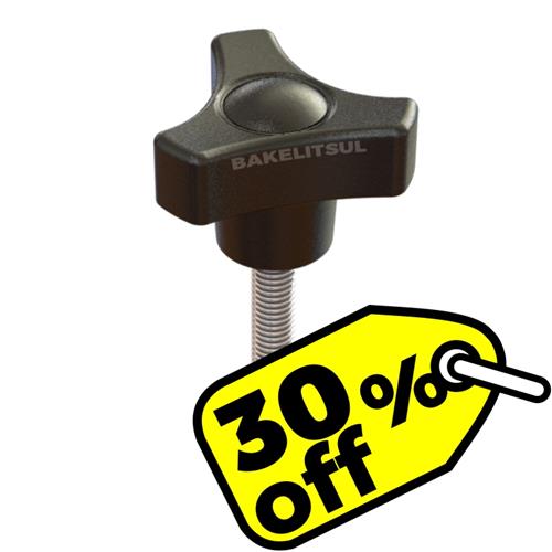 MANÍPULO 3 PONTAS 60MM ROSCA EXTERNA INOX 01547 