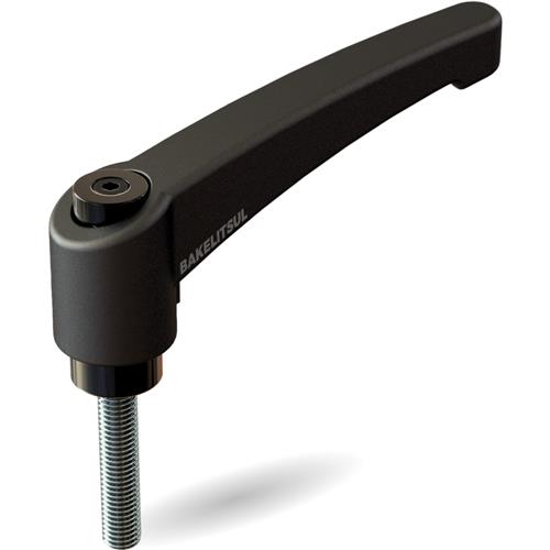 AJUSTADOR ALAVANCA TRAVA 120MM PLÁSTICA ROSCA EXTERNA M10 09273