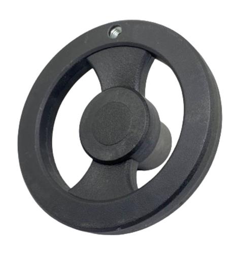 VOLANTE DOIS RAIOS COM FURAÇÃO PARA CABO MIOLO AÇO VO-B VO-B