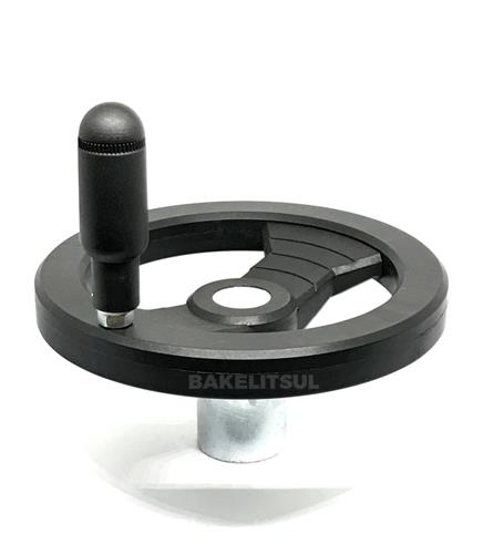 VOLANTE DOIS RAIOS COM CABO MIOLO INOX VO-B4 VO-B4