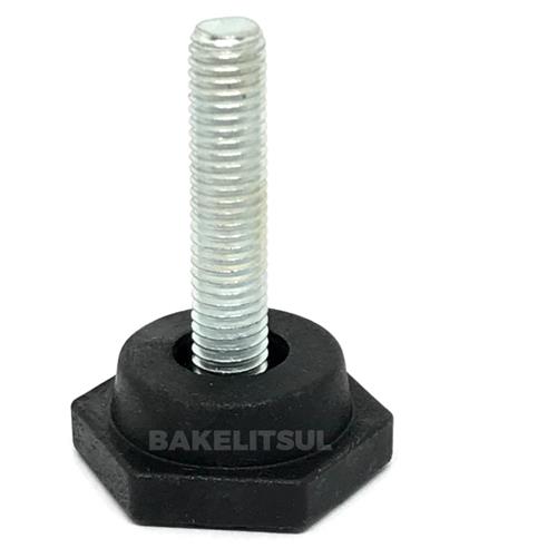 PÉ NIVELADOR ROSCA EXTERNA BASE 29 SEXTAVADA RÍGIDA  11103 F3 08260