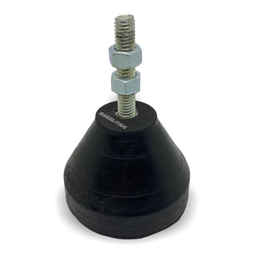 PÉ NIVELADOR ROSCA EXTERNA BASE BORRACHA 04572 